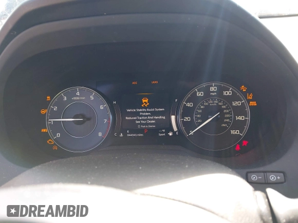 2020 Acura RDX with VIN 5J8TC2H31LL000706, listed as a IAAI auction lot 42143559 with 44,341 mi miles and . Bid and sale history available at DreamBid. Image 7.
