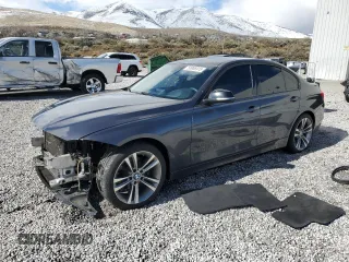 2012 BMW 3 Series 328i with VIN WBA3A5C58CF344611, listed as a Copart auction lot 50966915 with 114,900 mi miles and Salvage Title. Bid and sale history available at carsss.com. Image 1.