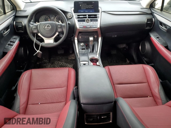 2021 Lexus NX with VIN JTJGARDZ2M5027926, listed as a Copart auction lot 45357605 with 184,873 mi miles and Clean Title. Bid and sale history available at carsss.com. Image 8.