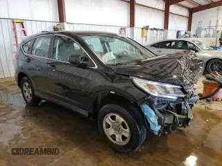 2015 Honda CR-V LX with VIN 5J6RM4H34FL098128, listed as a Copart auction lot 55335635 with 123,391 mi miles and Salvage Title. Bid and sale history available at DreamBid. Image 4.