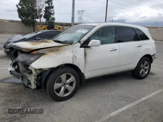 2011 Acura MDX Tech Pkg with VIN 2HNYD2H69BH500436, listed as a Copart auction lot 53506175 with 0 mi miles and Salvage Title. Bid and sale history available at carsss.com. Image 1.