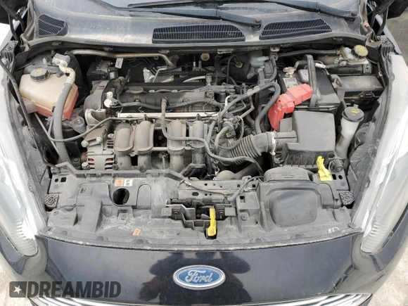 2019 Ford Fiesta SE z VIN 3FADP4BJ9KM108763, wystawiony jako Copart lot #47057585 z przebiegiem 106 535 mil mil oraz Szkoda całkowita • Salvage title. Historia ofert i sprzedaży dostępna na DreamBid. Obrazek 12.