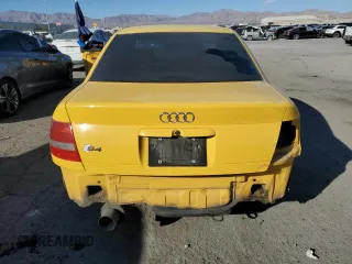2001 Audi S4 with VIN WAURD68D61A092472, listed as a Copart auction lot 44989545 with 165,067 mi miles and Salvage Title. Bid and sale history available at carsss.com. Image 6.