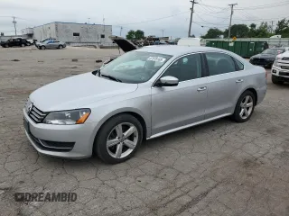 2013 Volkswagen Passat SE with VIN 1VWBP7A3XDC028721, listed as a Copart auction lot 67078165 with 97,097 mi miles and Clean title. Bid and sale history available at DreamBid. Image 1.