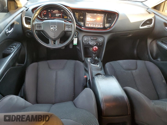 2015 Dodge Dart Aero with VIN 1C3CDFDH0FD243494, listed as a Copart auction lot 82351784 with 111,664 mi miles and Salvage Title. Bid and sale history available at DreamBid. Image 8.
