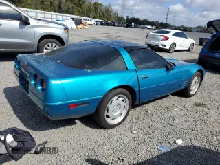 1992 Chevrolet Corvette with VIN 1G1YY23P1N5114172, listed as a Copart auction lot 44402695 with 0 mi miles and Salvage Title. Bid and sale history available at carsss.com. Image 3.