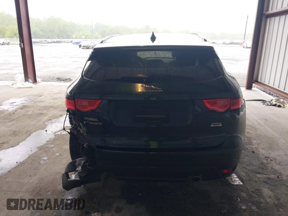 2018 Jaguar F-Pace 25t Premium with VIN SADCJ2FX9JA290961, listed as a IAAI auction lot 42371547 with 37,854 mi miles and . Bid and sale history available at DreamBid. Image 16.