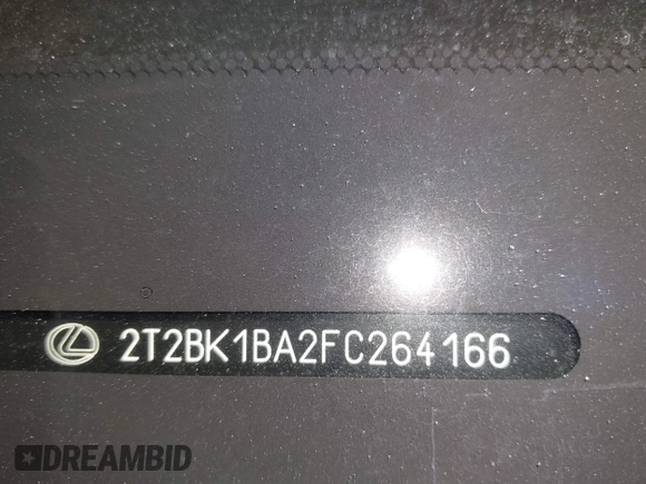 2015 Lexus RX 350 with VIN 2T2BK1BA2FC264166, listed as a IAAI auction lot 42133271 with 99,158 mi miles and . Bid and sale history available at DreamBid. Image 17.
