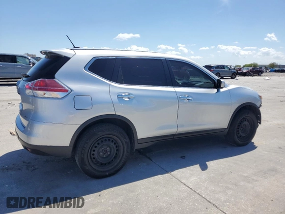 2015 Nissan Rogue S with VIN KNMAT2MV3FP535479, listed as a Copart auction lot 50751055 with 107,241 mi miles and Clean Title. Bid and sale history available at DreamBid. Image 3.