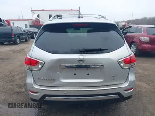 2014 Nissan Pathfinder S with VIN 5N1AR2MM3EC727461, listed as a IAAI auction lot 41789367 with 125,341 mi miles and . Bid and sale history available at DreamBid. Image 16.