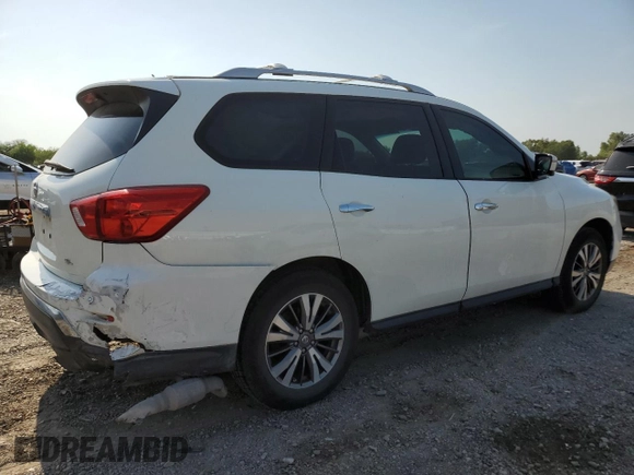2017 Nissan Pathfinder SL z VIN 5N1DR2MN3HC671550, wystawiony jako Copart lot #54859155 z przebiegiem 116 132 mil mil oraz Szkoda całkowita • Salvage title. Historia ofert i sprzedaży dostępna na DreamBid. Obrazek 3.