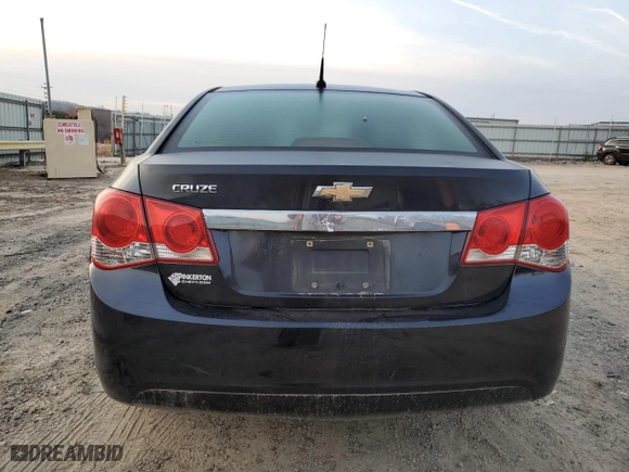 2014 Chevrolet Cruze LS with VIN 1G1PB5SHXE7185691, listed as a Copart auction lot 48972695 with 134,743 mi miles and Salvage Title. Bid and sale history available at carsss.com. Image 6.