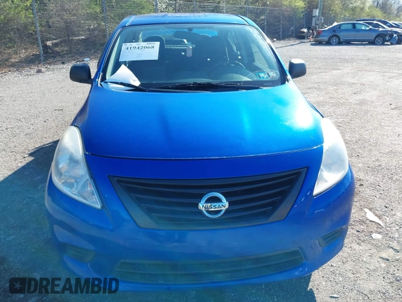 2012 Nissan Versa SV with VIN 3N1CN7AP0CL889069, listed as a IAAI auction lot 41942068 with 123,584 mi miles. Bid and sale history available at carsss.com. Image 10.