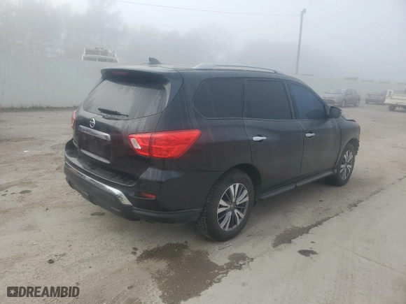 2019 Nissan Pathfinder S with VIN 5N1DR2MN0KC629750, listed as a Copart auction lot 87008704 with 133835 miles and Clean Title. Bid and sale history available at carsss.com. Image 3.