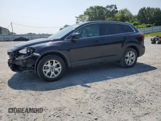 2013 Mazda CX-9 Touring with VIN JM3TB3CA4D0411931, listed as a Copart auction lot 59543165 with 104,986 mi miles and Salvage title. Bid and sale history available at DreamBid. Image 1.