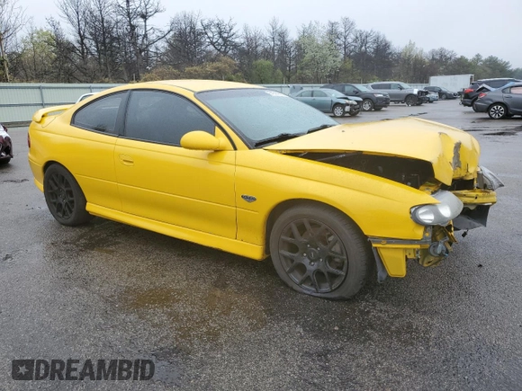 2004 Pontiac GTO with VIN 6G2VX12GX4L213549, listed as a Copart auction lot 54344355 with 53,580 mi miles and Salvage Title. Bid and sale history available at carsss.com. Image 4.