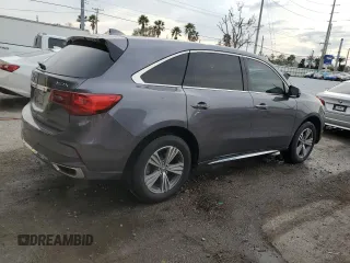 2019 Acura MDX with VIN 5J8YD3H38KL008776, listed as a Copart auction lot 41826765 with 95,506 mi miles and Non Repairable. Bid and sale history available at carsss.com. Image 3.
