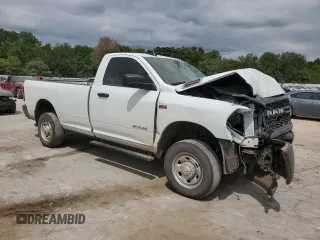 2022 Ram 2500 Tradesman with VIN 3C6MR5AJ2NG402981, listed as a Copart auction lot 69225254 with 31,321 mi miles and Salvage Title. Bid and sale history available at carsss.com. Image 4.
