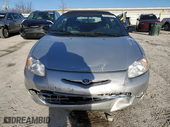 2003 Chrysler Sebring with VIN 1C3EL65T93N500074, listed as a Copart auction lot 84639324 with 88,212 mi miles and Salvage Title. Bid and sale history available at DreamBid. Image 5.