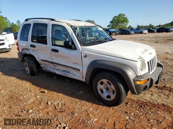 2004 Jeep Liberty Sport with VIN 1J4GL48K44W326612, listed as a Copart auction lot 52370945 with 116,215 mi miles and Salvage Title. Bid and sale history available at carsss.com. Image 4.