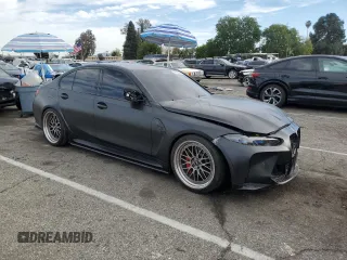 2024 BMW M3 Competition xDrive z VIN WBS43AY04RFT37132, wystawiony jako Copart lot #47122355 z przebiegiem 12 976 mil mil oraz Szkody całkowita. Historia ofert i sprzedaży dostępna na DreamBid. Obrazek 4.