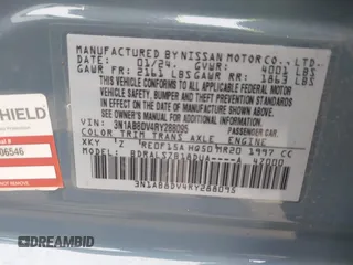 2024 Nissan Sentra SR with VIN 3N1AB8DV4RY288095, listed as a IAAI auction lot 41566313 with 9,076 mi miles. Bid and sale history available at carsss.com. Image 9.