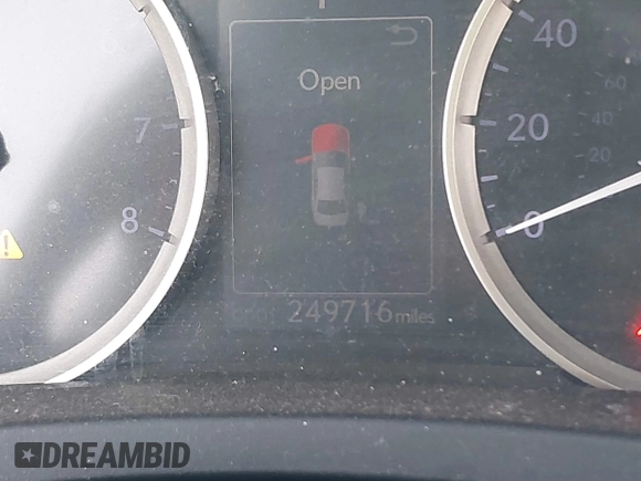 2014 Lexus IS 250 with VIN JTHBF1D29E5005375, listed as a IAAI auction lot 41481295 with 249,716 mi miles. Bid and sale history available at carsss.com. Image 15.