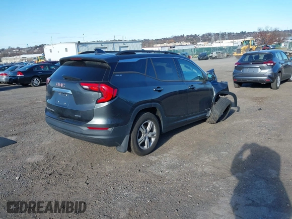 2019 GMC Terrain SLE with VIN 3GKALTEV8KL254258, listed as a IAAI auction lot 40973439 with 60,886 mi miles. Bid and sale history available at carsss.com. Image 4.