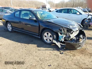 2006 Chevrolet Monte Carlo LT 3.5L with VIN 2G1WM16K769255197, listed as a IAAI auction lot 41687162 with 61,898 mi miles. Bid and sale history available at carsss.com. Image 1.