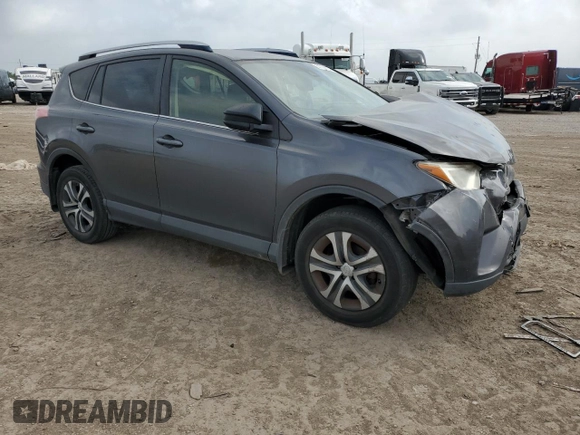 2017 Toyota RAV4 LE with VIN JTMBFREV8HJ706171, listed as a Copart auction lot 51704125 with 116,726 mi miles and Salvage Title. Bid and sale history available at carsss.com. Image 4.