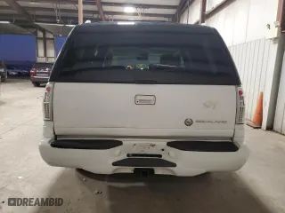 2000 Cadillac Escalade with VIN 1GYEK63R0YR185780, listed as a Copart auction lot 80620994 with 16,717 mi miles and Salvage Title. Bid and sale history available at carsss.com. Image 6.