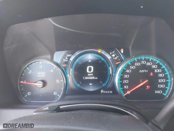 2016 Chevrolet Tahoe LTZ with VIN 1GNSKCKC7GR420945, listed as a IAAI auction lot 41414565 with 134,465 mi miles. Bid and sale history available at carsss.com. Image 7.