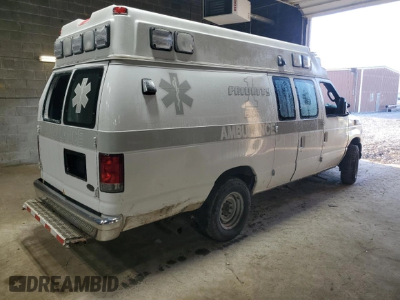 2014 Ford Econoline Cargo with VIN 1FDSS3EL6EDA65437, listed as a Copart auction lot 48811205 with Not Provided miles and Salvage Title. Bid and sale history available at DreamBid. Image 3.