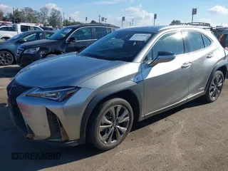 2021 Lexus UX 250h F Sport with VIN JTHE9JBH8M2051954, listed as a IAAI auction lot 40978984 with 60,276 mi miles and . Bid and sale history available at DreamBid. Image 17.