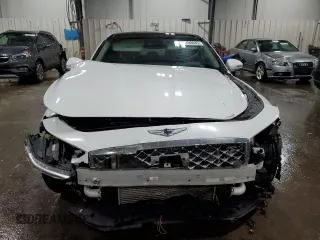 2020 Genesis G70 2.0T с VIN KMTG44LA6LU055517, выставлен на аукционе Copart как лот 44498445 с пробегом 76 816 миль миль и Списание • Salvage title. История ставок и продаж доступна на DreamBid. Изображение 5.