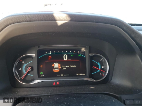 2021 Honda Pilot EX-L with VIN 5FNYF5H58MB001760, listed as a Copart auction lot 47061455 with 62,789 mi miles and Salvage Title. Bid and sale history available at carsss.com. Image 9.