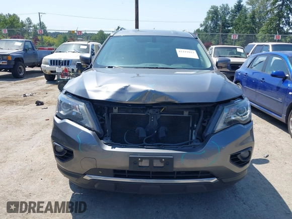 2018 Nissan Pathfinder SV z VIN 5N1DR2MM3JC669486, wystawiony jako IAAI lot #42419913 z przebiegiem 115 408 mil mil oraz . Historia ofert i sprzedaży dostępna na DreamBid. Obrazek 12.