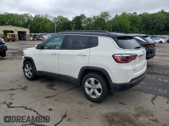 2018 Jeep Compass Latitude с VIN 3C4NJDBB8JT478986, выставлен на аукционе Copart как лот 58768035 с пробегом 44 508 миль миль и Списание • Salvage title. История ставок и продаж доступна на DreamBid. Изображение 2.