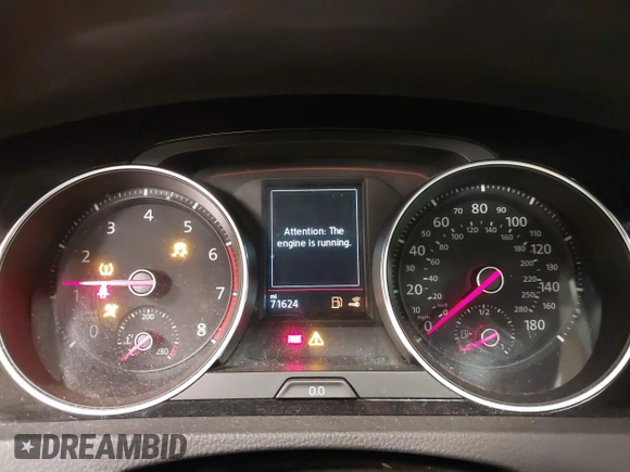 2019 Volkswagen GTI S с VIN 3VW5T7AU0KM025789, выставлен на аукционе IAAI как лот 41214585 с пробегом 71 624 миль миль и . История ставок и продаж доступна на DreamBid. Изображение 7.