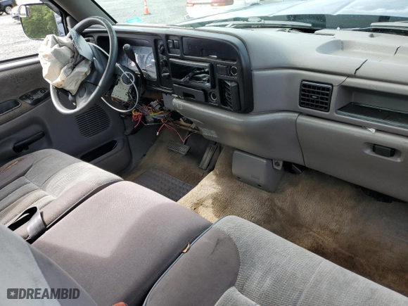 1995 Dodge Ram 1500 with VIN 1B7HC16Y6SS382748, listed as a Copart auction lot 64548214 with 148,641 mi miles and Salvage Title. Bid and sale history available at carsss.com. Image 8.