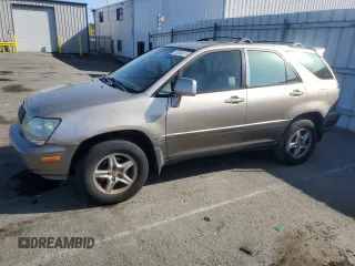 2002 Lexus RX 300 with VIN JTJHF10U720279800, listed as a Copart auction lot 52369515 with 183,913 mi miles and Clean Title. Bid and sale history available at carsss.com. Image 1.