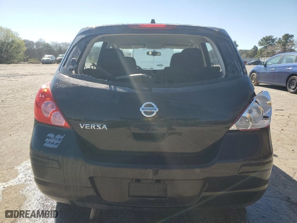 2011 Nissan Versa 1.8 S with VIN 3N1BC1CPXBL510105, listed as a Copart auction lot 65781454 with 74,759 mi miles and Salvage Title. Bid and sale history available at carsss.com. Image 6.