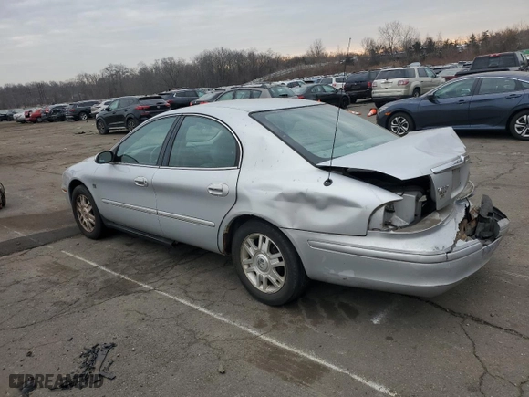 2005 Mercury Sable LS with VIN 1MEHM55S05A617476, listed as a Copart auction lot 88395645 with 172,410 mi miles and Salvage Title. Bid and sale history available at carsss.com. Image 2.