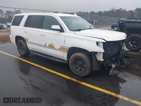 2019 Chevrolet Tahoe Commercial with VIN 1GNLCDEC4KR198330, listed as a IAAI auction lot 41542971 with 94,171 mi miles and . Bid and sale history available at DreamBid. Image 1.
