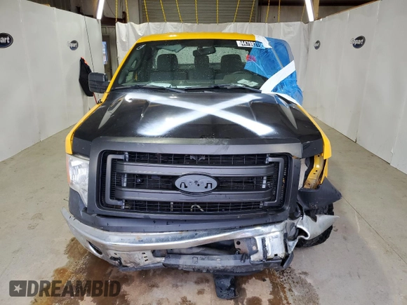 2014 Ford F-150 XL with VIN 1FTNF1CF2EKG11542, listed as a Copart auction lot 44798215 with 0 mi miles and Salvage Title. Bid and sale history available at carsss.com. Image 5.