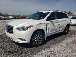 2015 Infiniti QX60 with VIN 5N1AL0MN6FC520143, listed as a Copart auction lot 51178675 with 114,577 mi miles and Salvage Title. Bid and sale history available at carsss.com. Image 1.