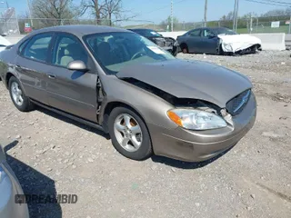 2003 Ford Taurus SE Standard with VIN 1FAFP53U73A245044, listed as a IAAI auction lot 41999582 with 85,870 mi miles. Bid and sale history available at carsss.com. Image 1.