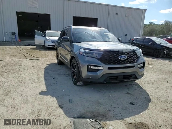 2022 Ford Explorer ST with VIN 1FM5K8GC7NGB90453, listed as a Copart auction lot 43758095 with 26,204 mi miles and Non Repairable. Bid and sale history available at carsss.com. Image 15.