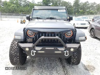 2018 Jeep Wrangler Unlimited Sport z VIN 1C4HJXDG1JW225039, wystawiony jako Copart lot #58772725 z przebiegiem 80 839 mil mil oraz Szkoda całkowita • Salvage title. Historia ofert i sprzedaży dostępna na DreamBid. Obrazek 5.