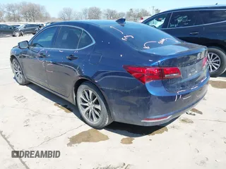 2015 Acura TLX with VIN 19UUB1F39FA018293, listed as a IAAI auction lot 41645461 with 76,068 mi miles. Bid and sale history available at carsss.com. Image 3.